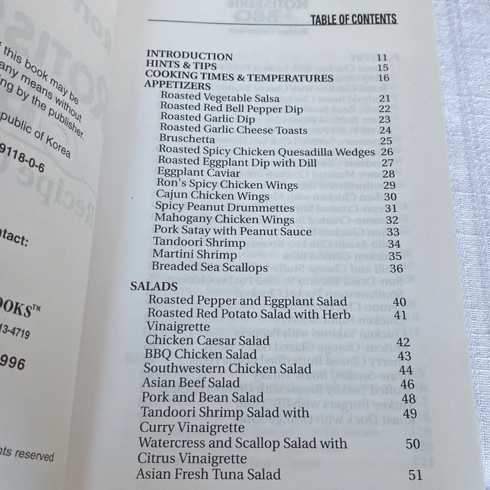 3/$22 - NWOT VTG Rotisserie & BBQ Recipe Collection by Ron Popeil